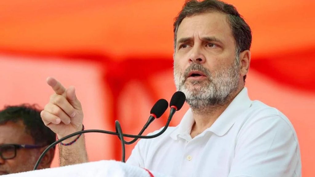 Rahul Gandhi vote theft allegation and Congress worker files official complaint