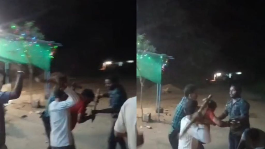 A video of a few minutes before the murder of two brothers in Shahdol has surfaced.