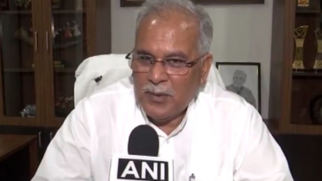 Former Chief Minister Bhupesh Baghel.