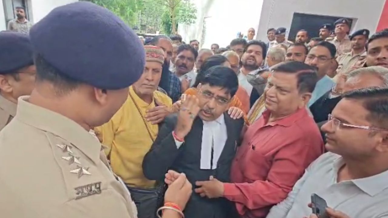 Dalits and upper castes face to face after controversial remarks on Ambedkar.