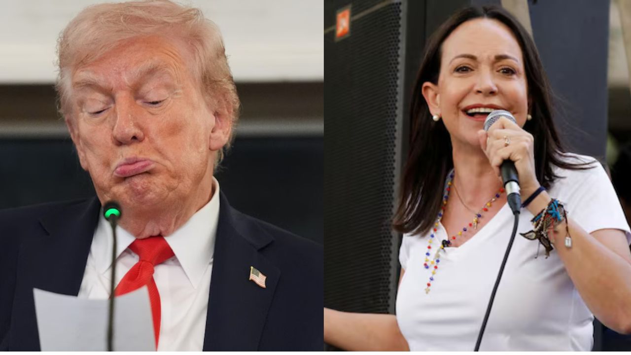 maria corina machado wins 2025 nobel peace prize venezuela trump reaction