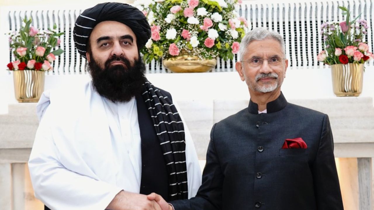India's External Affairs Minister S. Jaishankar and Afghanistan's Foreign Minister Amir Khan Muttaqi met in New Delhi.