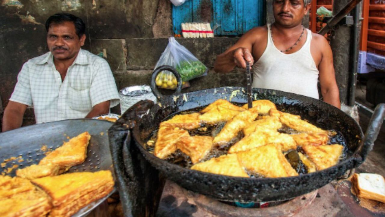 fried street food