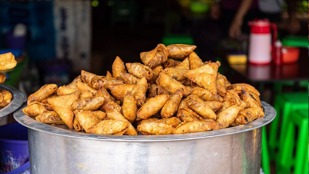 fried street food