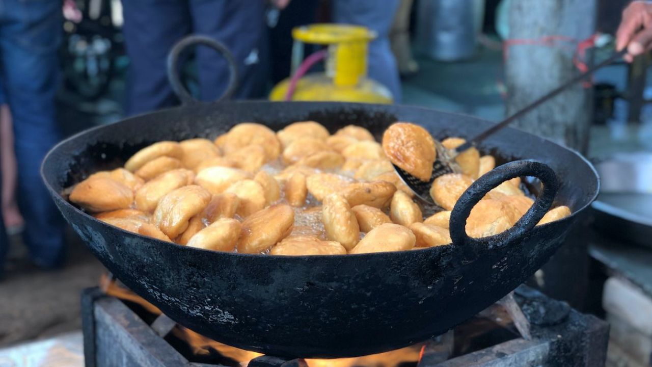 fried street food