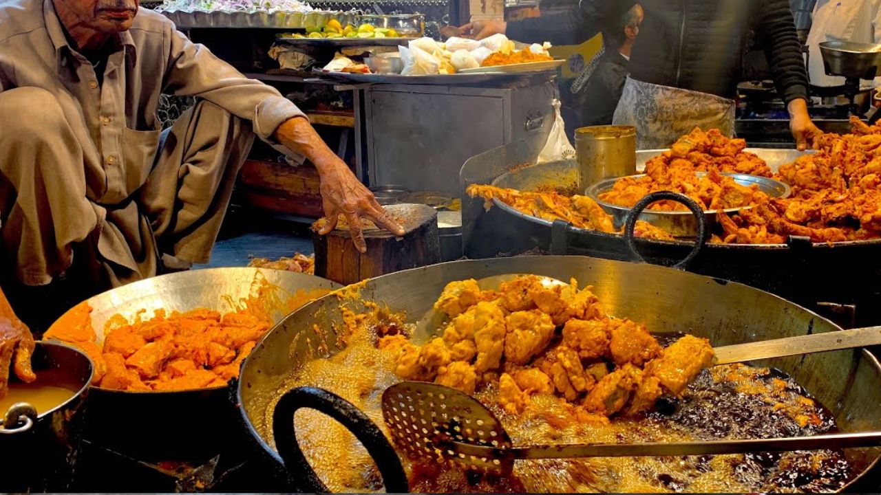 fried street food