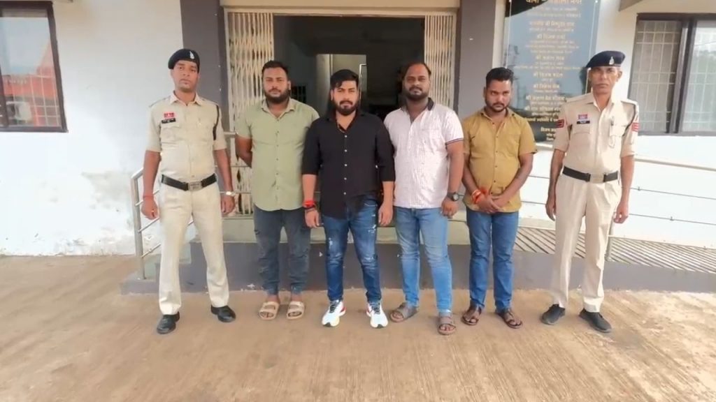 birthday party goers