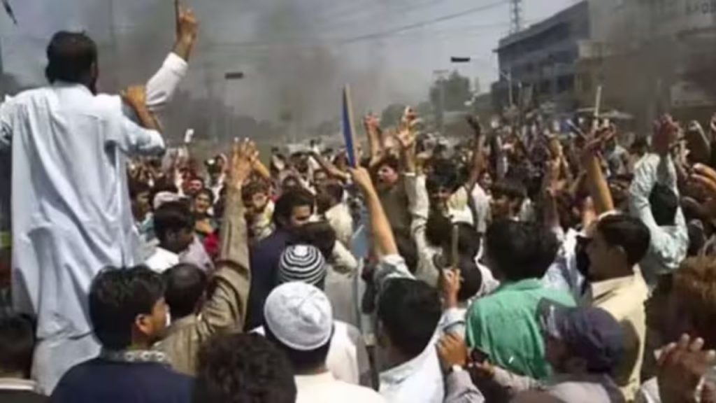 Protest in POK