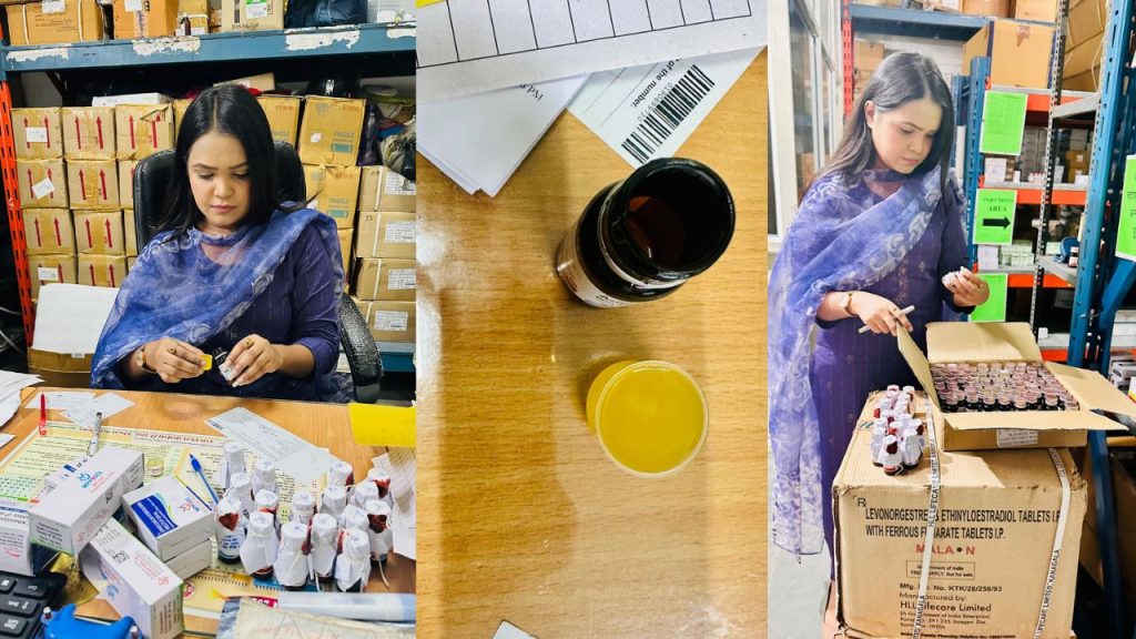 gwalior District Hospital Pediatric Erythromycin Syrup Contamination