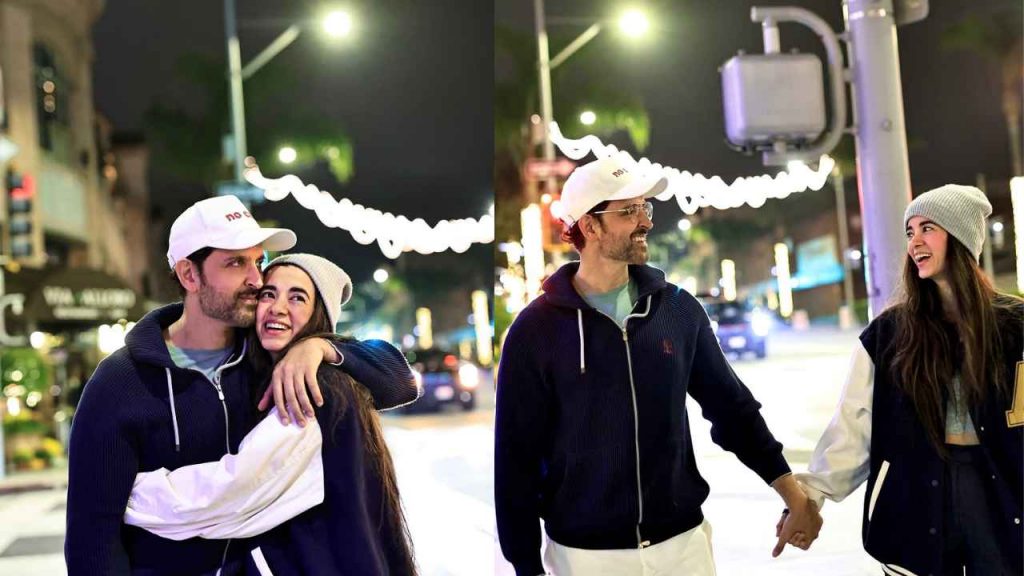 Hrithik Roshan Saba Azad vacation photos Bollywood news