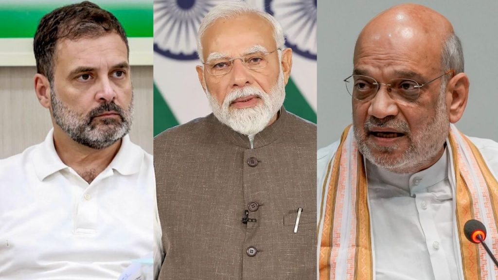 bihar election 2025 Rahul Gandhi remark chhathi maiya stage dance for vote on pm Narendra modi reaction amit shah