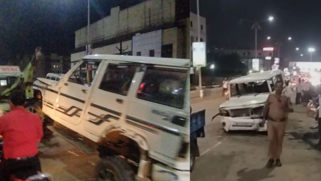 A speeding vehicle hit three bikes in Rewa, killing one and injuring four.