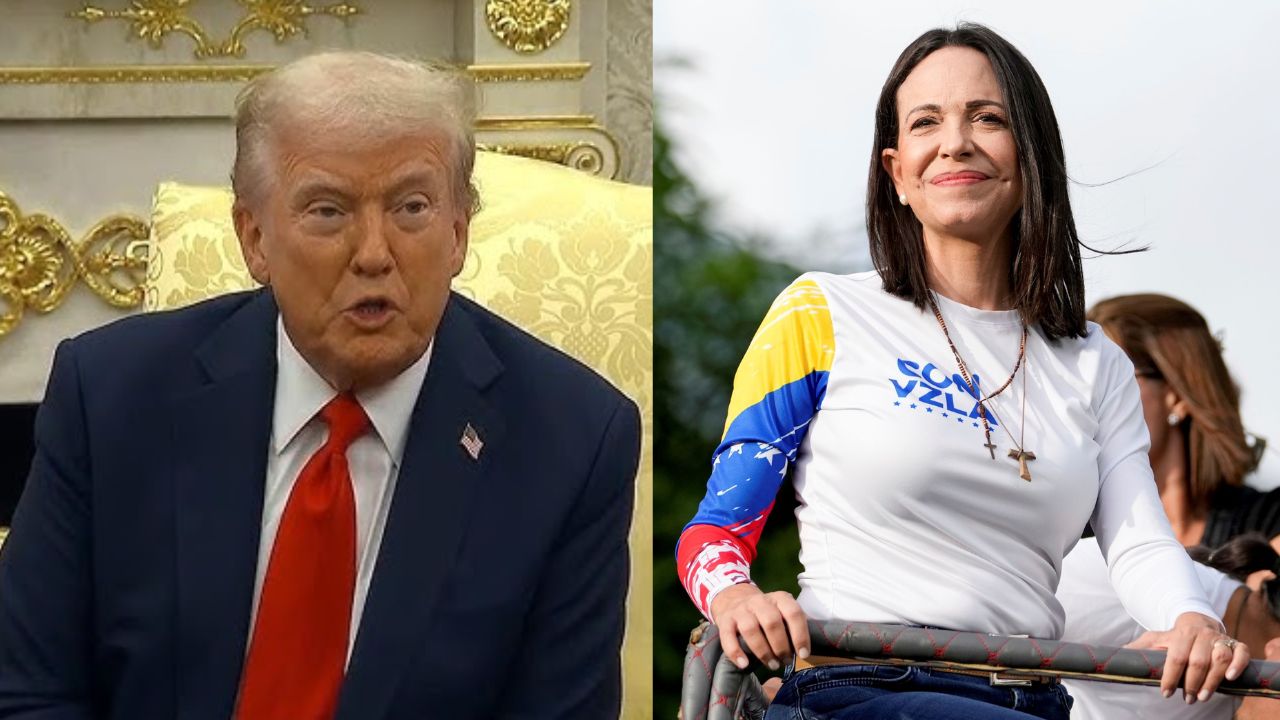 Donald trump reaction after maria corina machado wins nobel peace prize