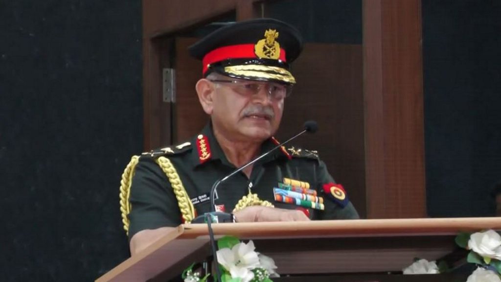 Army Chief Upendra Dwivedi on Donald Trump