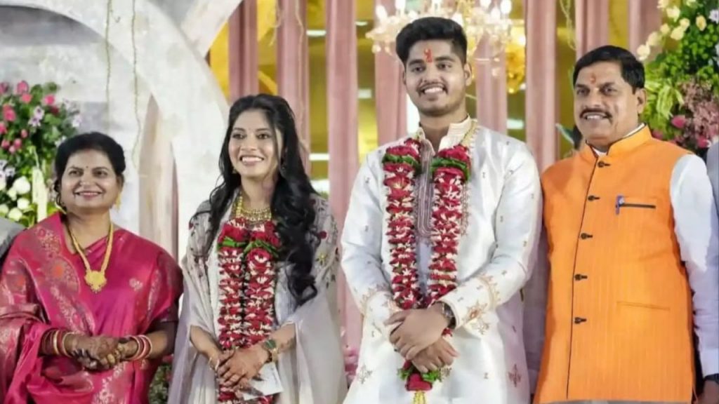 CM Mohan Yadav and Son