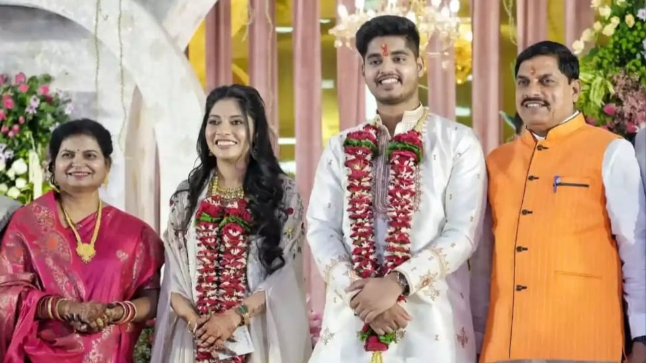 CM Mohan Yadav and Son