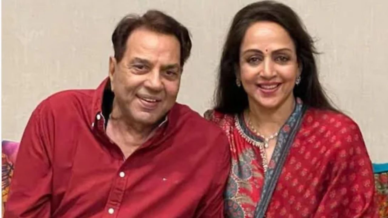 Dharmendra and Hema malini