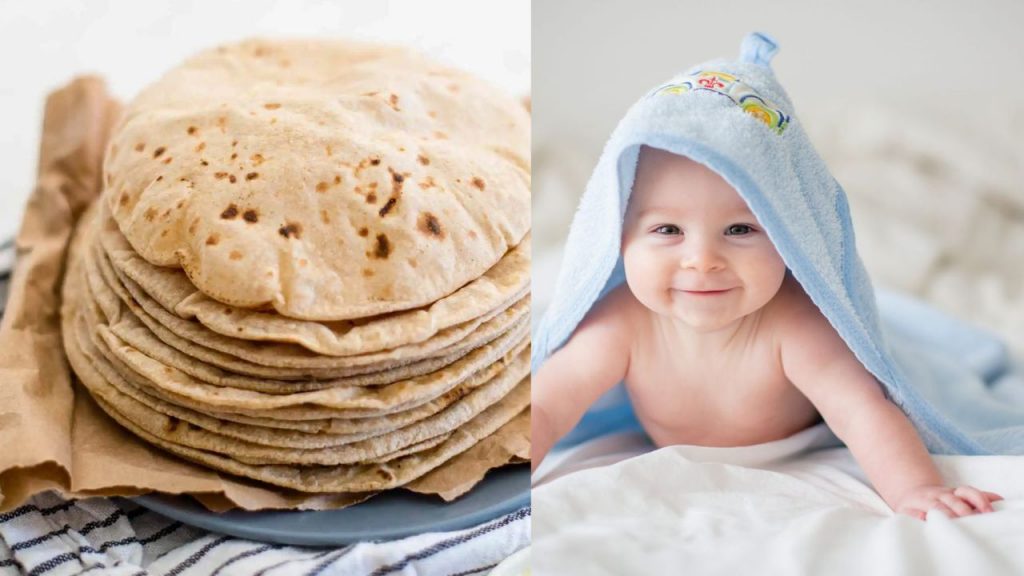 Doctor explains right age and method to feed roti to small children