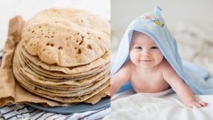 Doctor explains right age and method to feed roti to small children