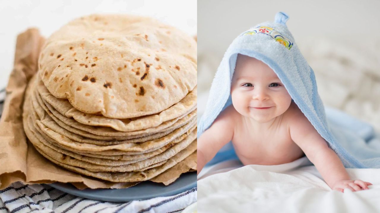 Doctor explains right age and method to feed roti to small children
