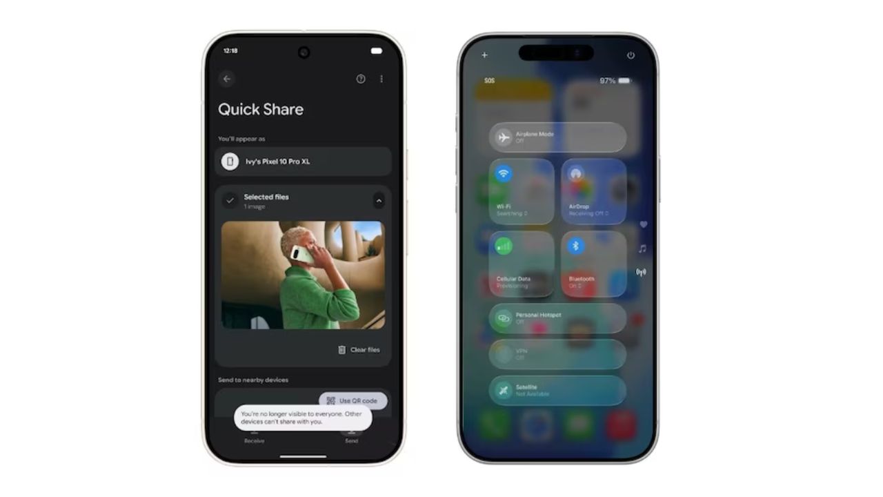 Google new Quick Share Airdrop Feature