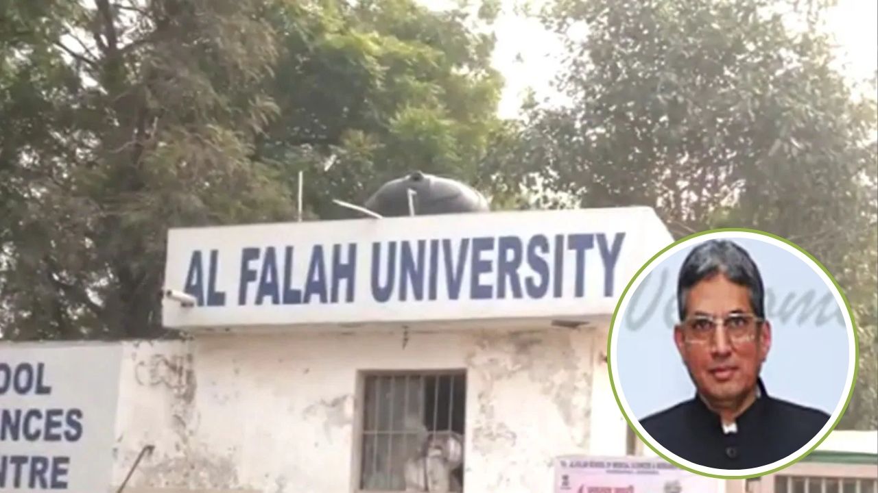 Javed Siddiqui of Al-Falah University's house is illegal