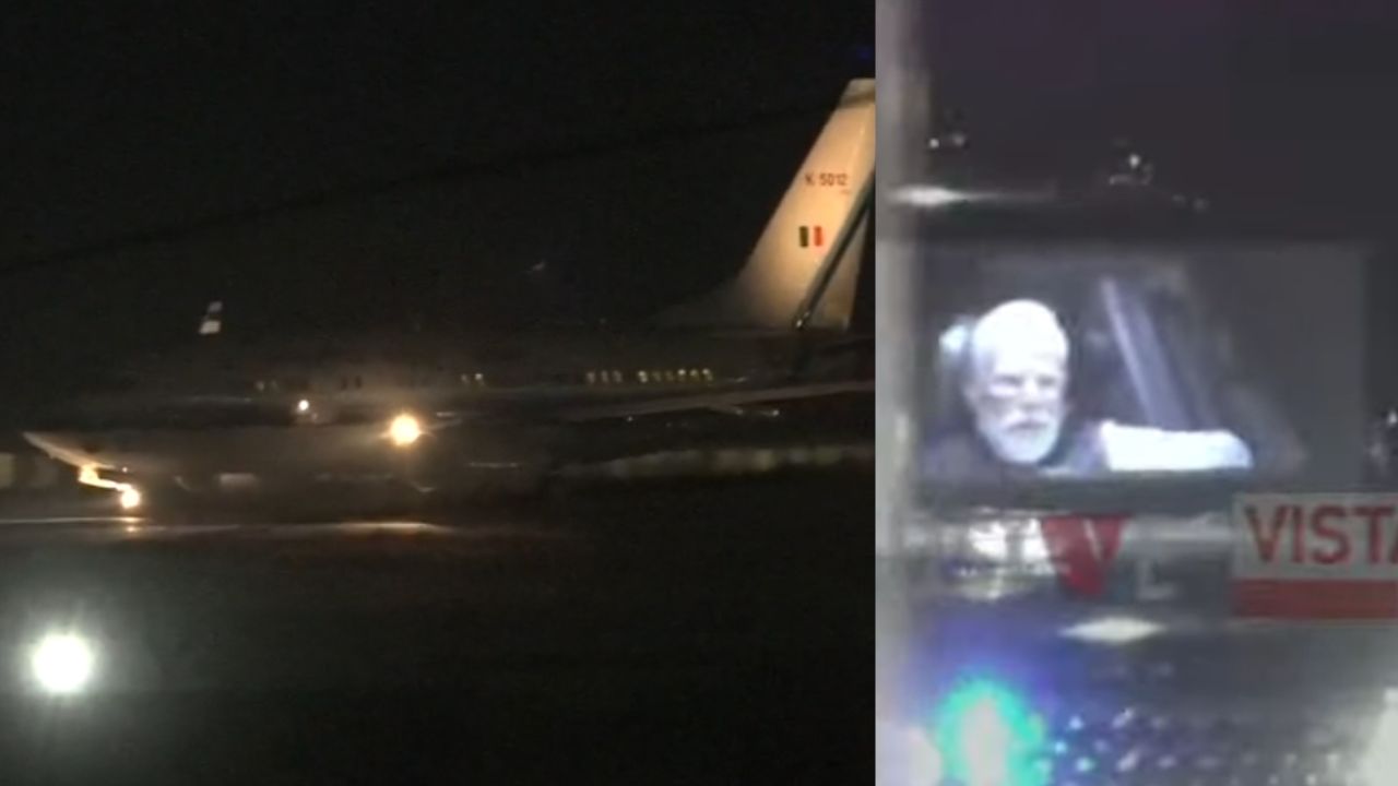 PM Modi leaves for Delhi after attending DGP-IG conference