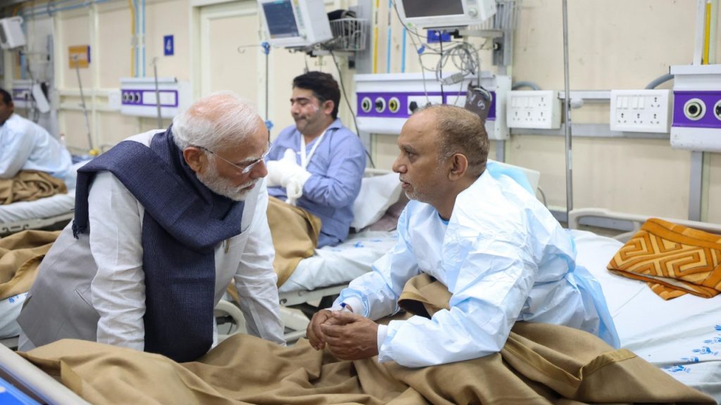 PM Modi Meet injured In Delhi Car Blast