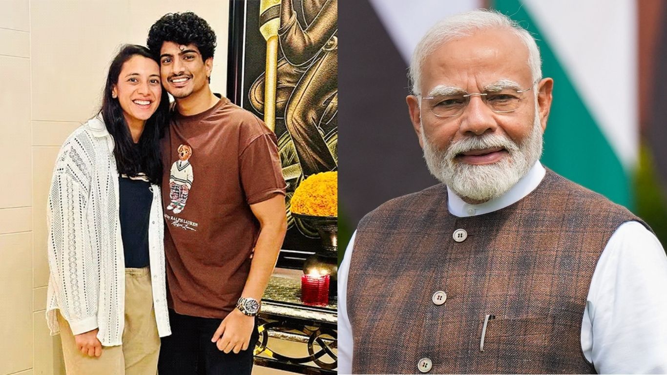 PM Modi sends wishes to Smriti Mandhana ahead of her wedding with Palash Muchhal