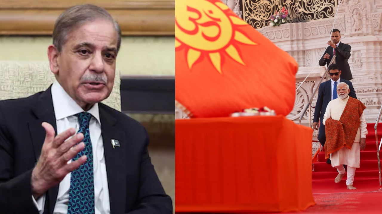 Pakistan alleges Islamophobia after bhagwa flag at Ram Mandir Indian leaders respond strongly