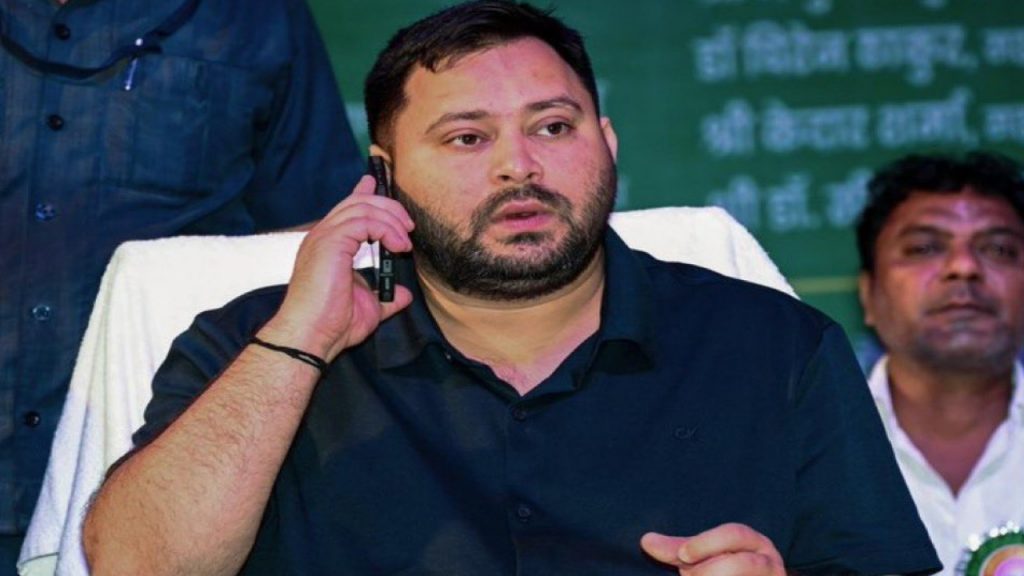 RJD review meeting chaos candidates question Tejashwi Yadav core team