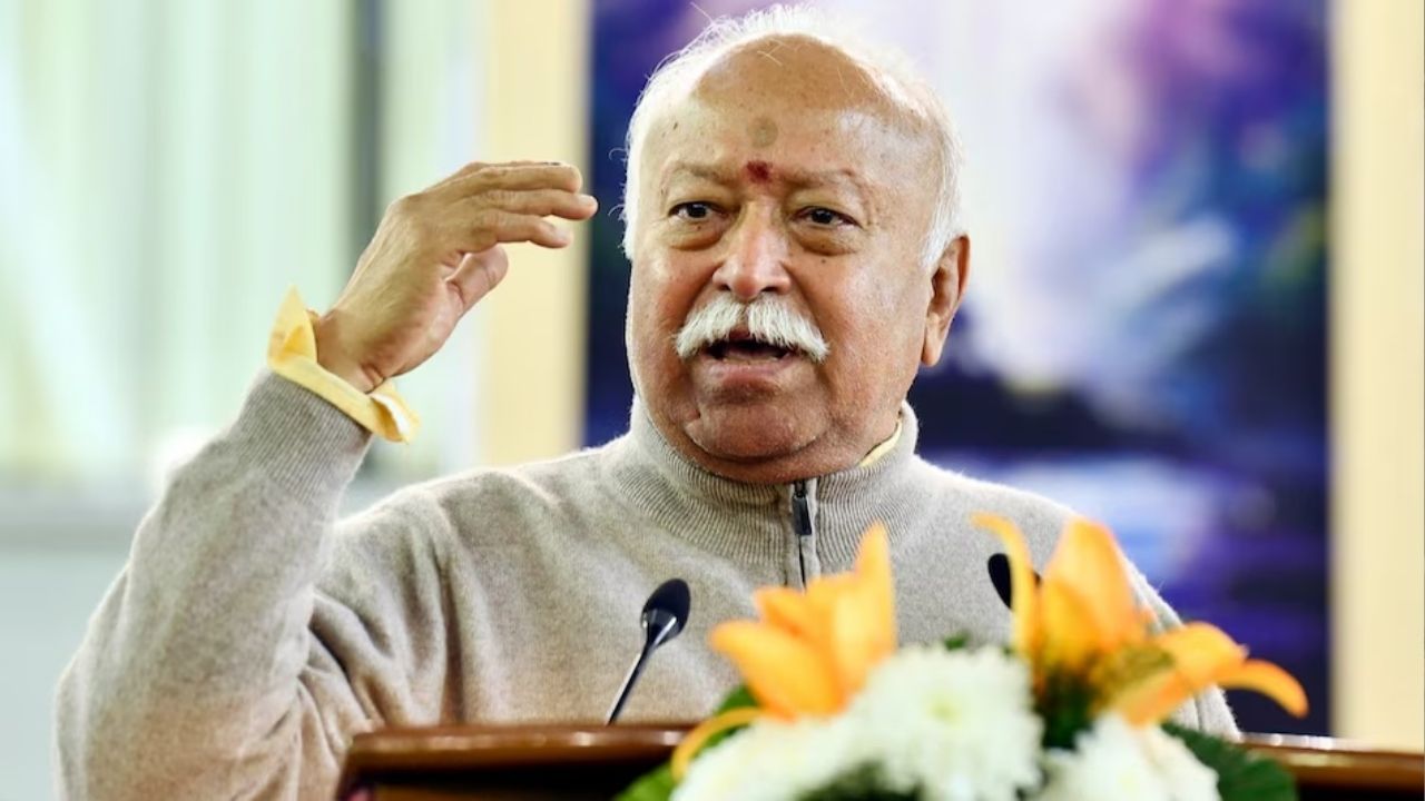 _RSS Chief Mohan Bhagwat speaking in Manipur on Hindu existence statement