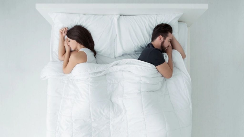 Sleep Divorce trend couples sleeping separately after marriage benefits and reasons