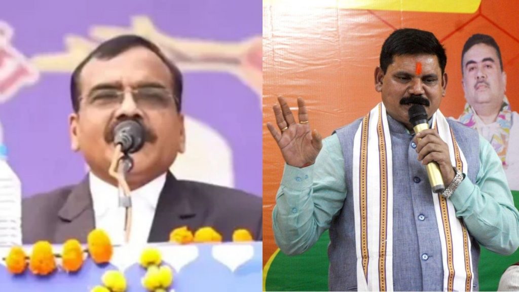 Union Minister Satish Chandra Dubey hit back at IAS Santosh Verma's statement