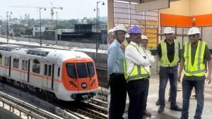 Bhopal Metro was inspected by officials.