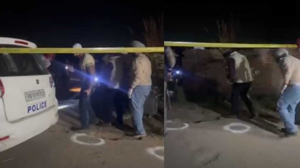 The police sealed the place where the encounter with terrorists took place in Ludhiana.