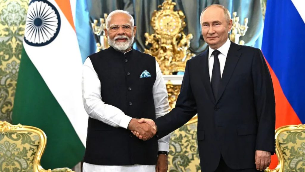 PM Modi and President Putin (File Photo)
