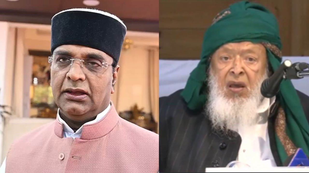 Cabinet Minister Vishwas Sarang called Maulana Arshad Madani a traitor.