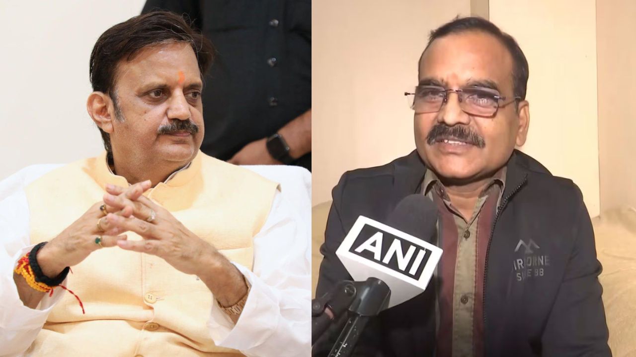 Deputy CM Rajendra Shukla targeted IAS Santosh Verma.