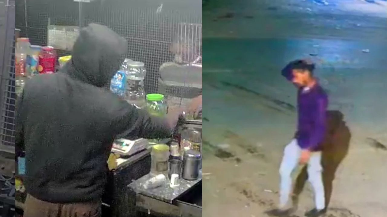 Accused Salman was captured roaming around in the CCTV camera.