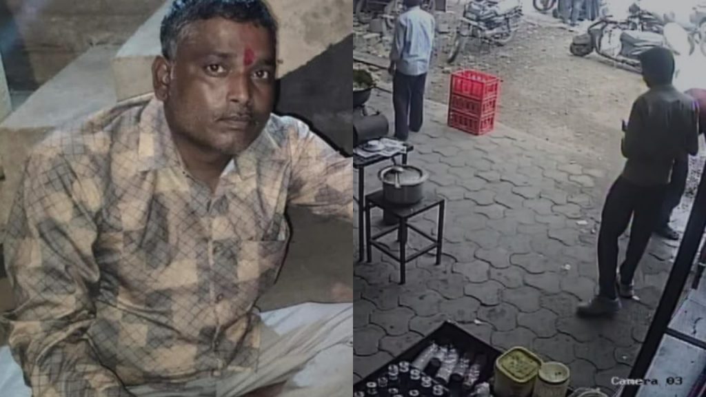 A person died due to a silent attack on a moving bike in Dhar.