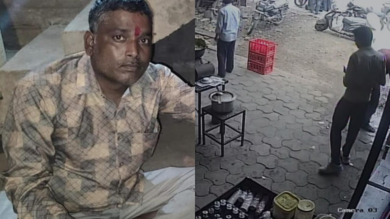 A person died due to a silent attack on a moving bike in Dhar.