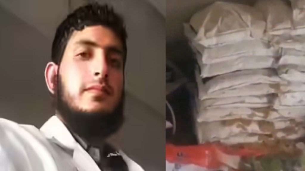 Video shows Dr Muzammil’s house where 2600 kg explosive material was stored