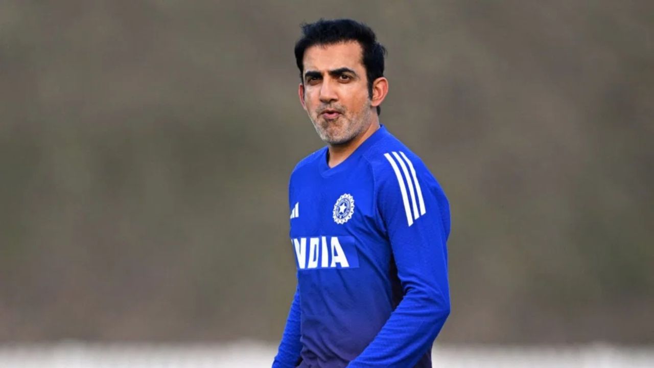 Gautam Gambhir giving a statement ahead of T20 World Cup preparation