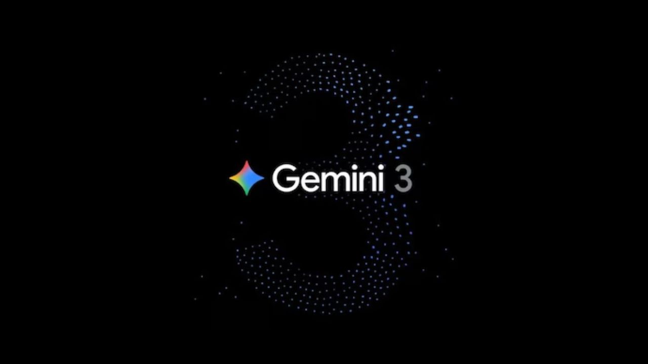 Google Gemini 3 AI model launch event banner showing new multimodal capabilities