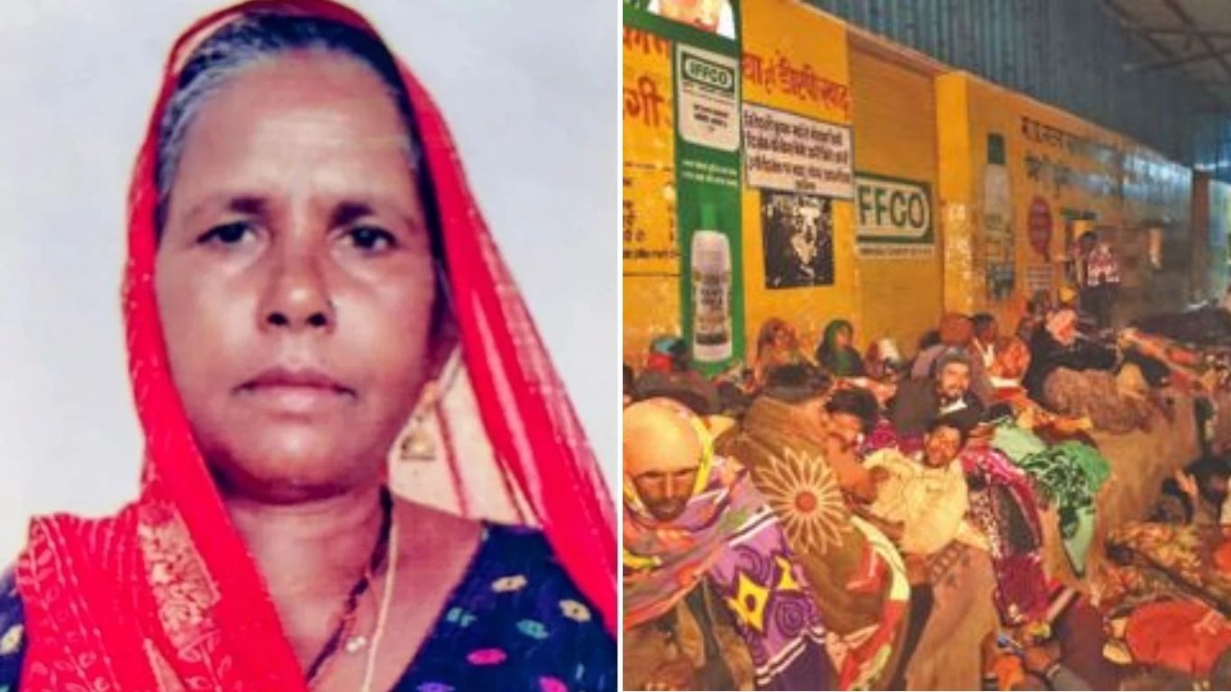 Woman dies in fertilizer line