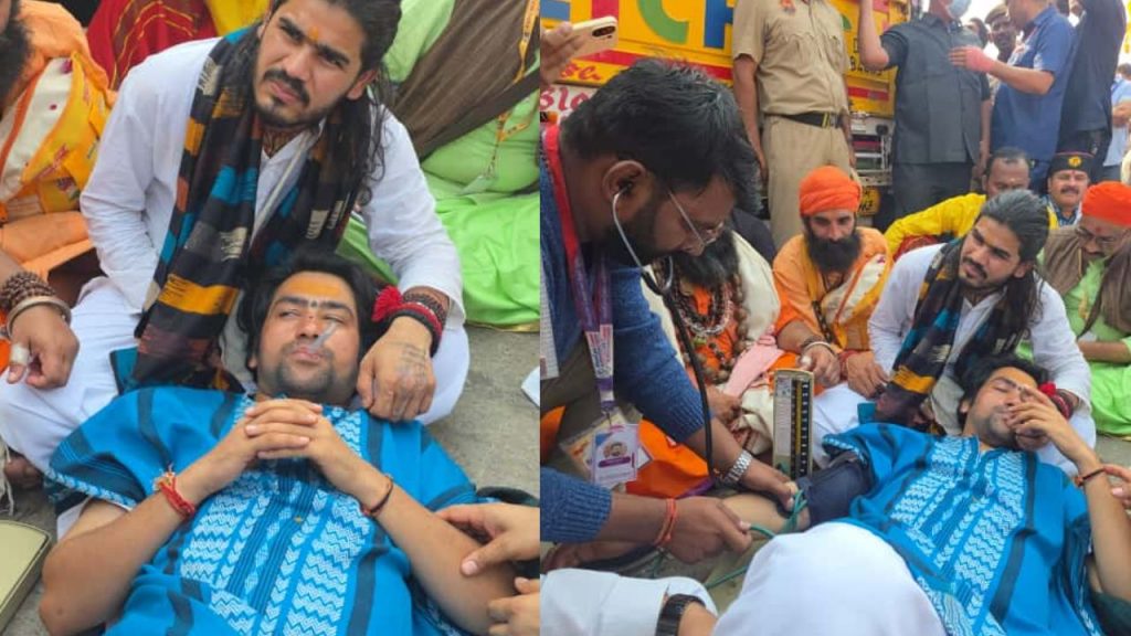 Baba Bageshwar Falls Ill With 104 Fever During Padayatra