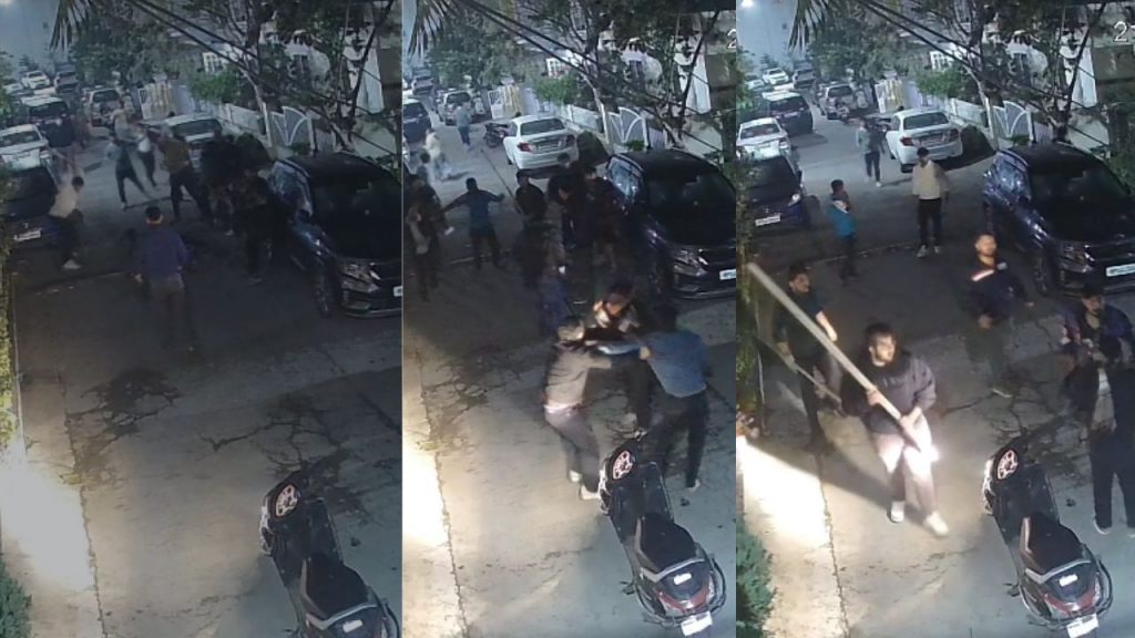 Bhopal More than 15 miscreants beat up four youths with sticks case registered