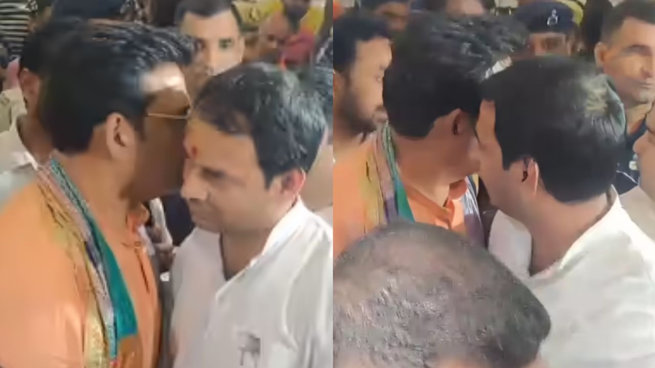 bihar election 2025 BJP MP Ravi Kishan met with Tej Pratap Yadav patna airport gets Y plus security