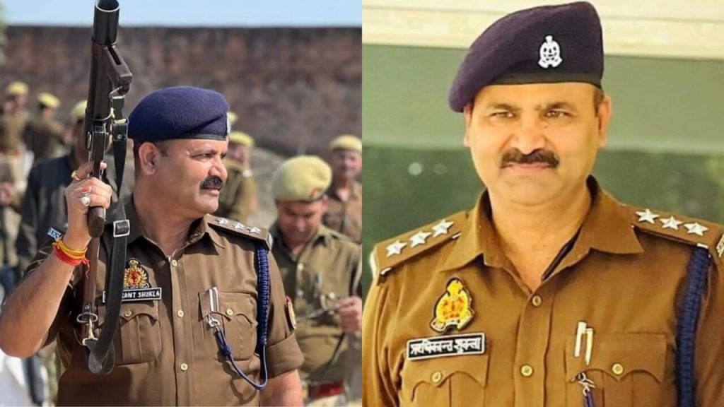 Kanpur DSP Rishikant Shukla illegal property vigilance raid update